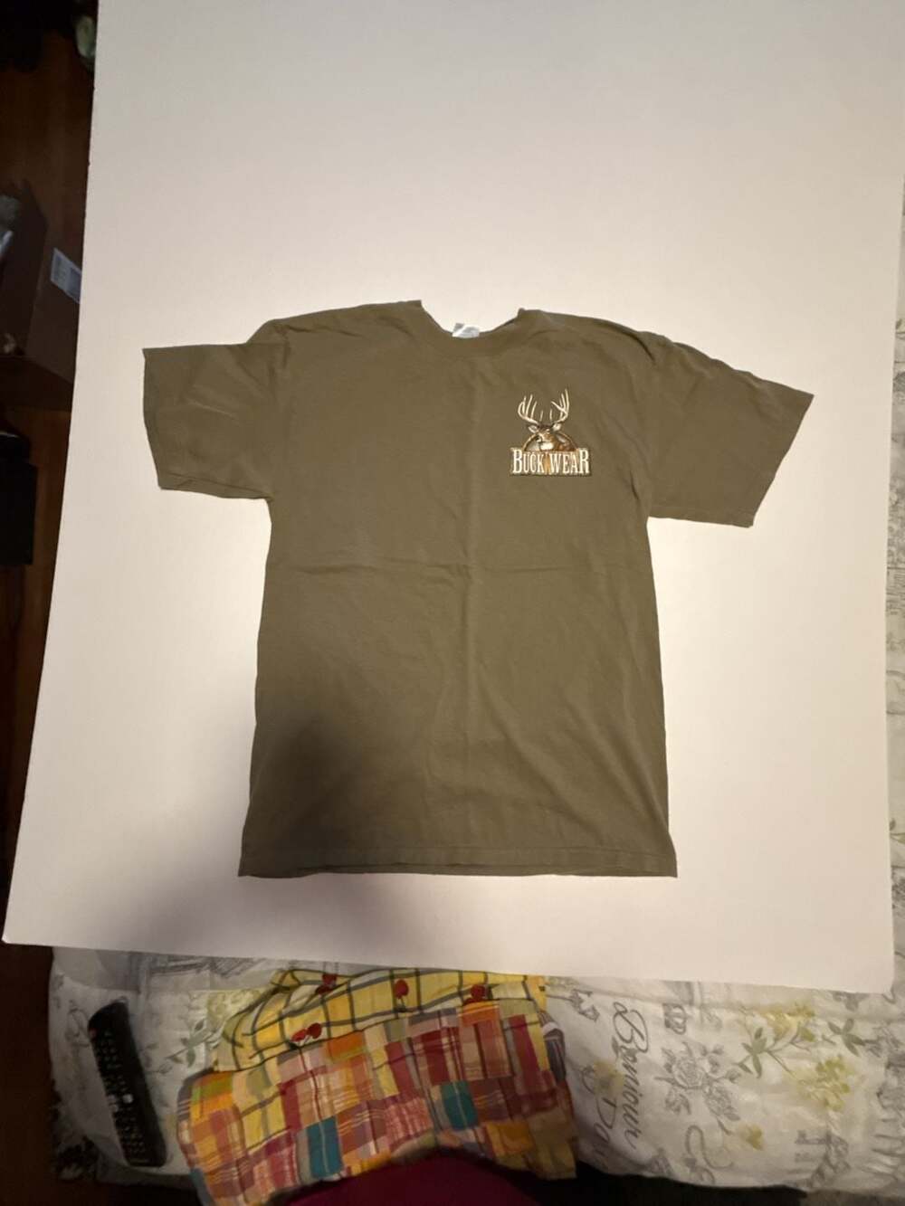 Vintage Buck Wear Save A Deer Mount A Hunter Graphic T-Shirt Size M